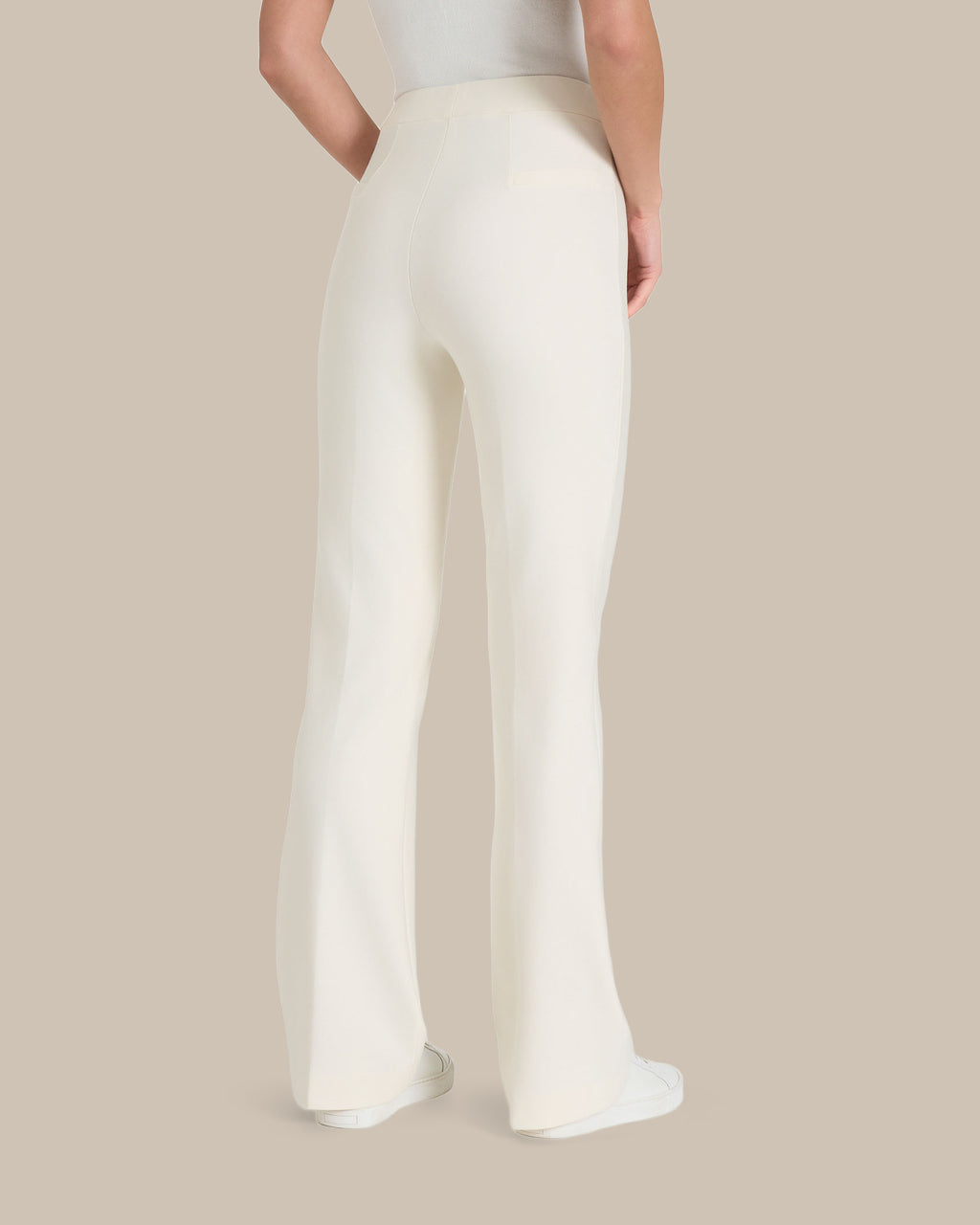 Ragno Abbigliamento Pantalone flare in tessuto Compact 