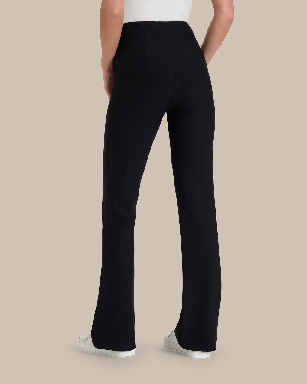 Ragno Abbigliamento Pantalone flare in tessuto Compact 