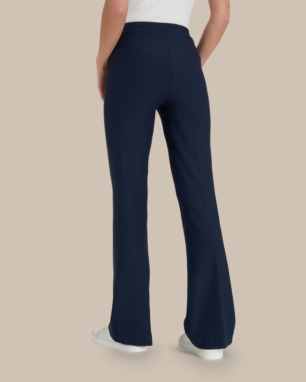 Ragno Abbigliamento Pantalone flare in tessuto Compact 