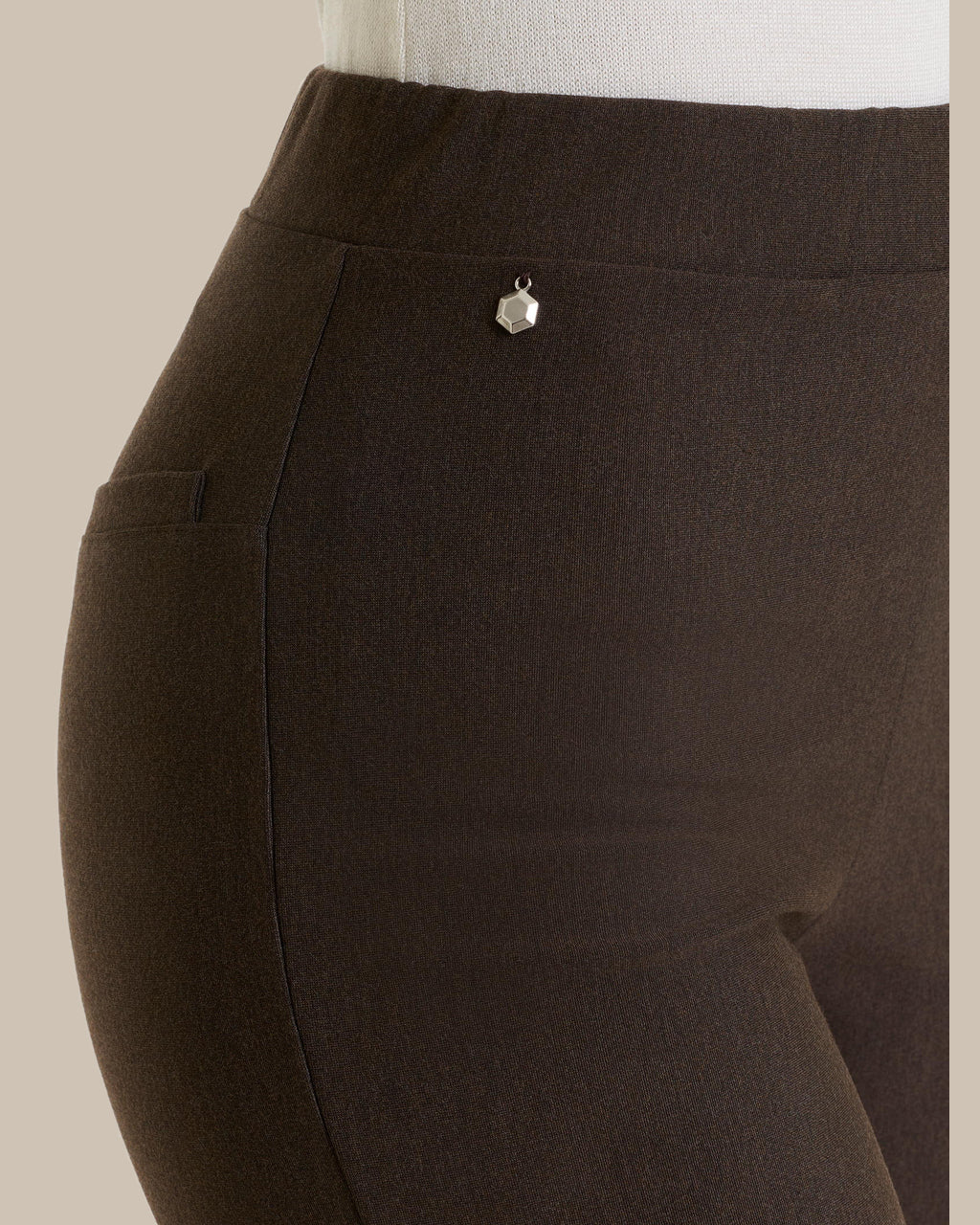 Ragno Abbigliamento Pantalone flare in tessuto Compact 