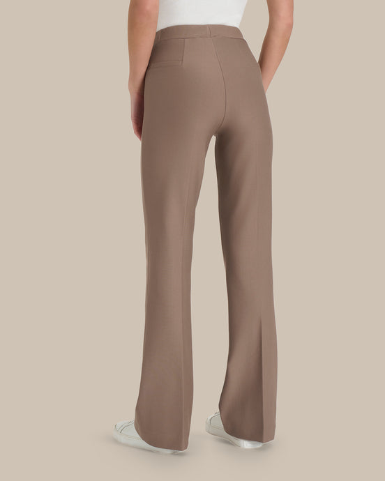 Ragno Abbigliamento Pantalone flare in tessuto Compact 