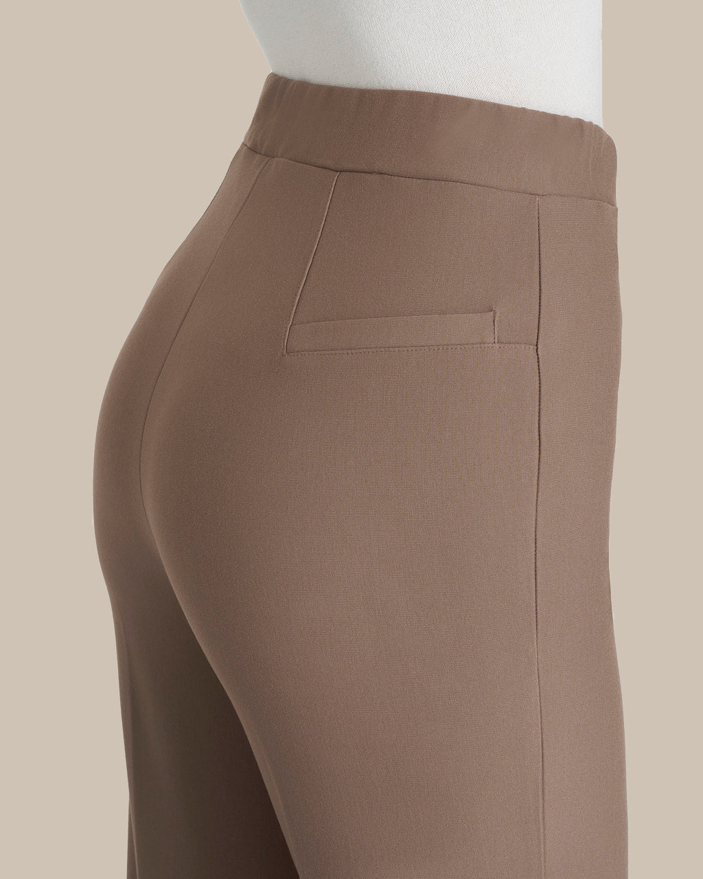 Ragno Abbigliamento Pantalone flare in tessuto Compact 