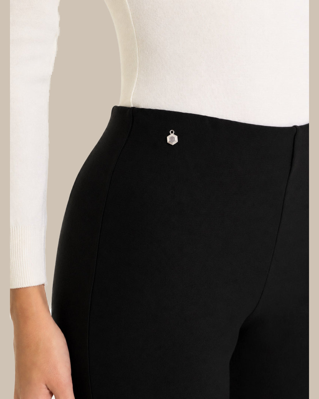 Ragno Abbigliamento Pantaloni straight in tessuto Compact 
