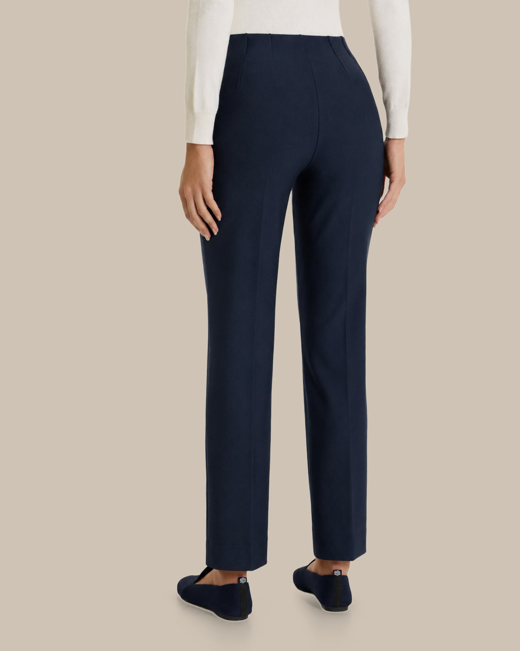 Ragno Abbigliamento Pantaloni straight in tessuto Compact 