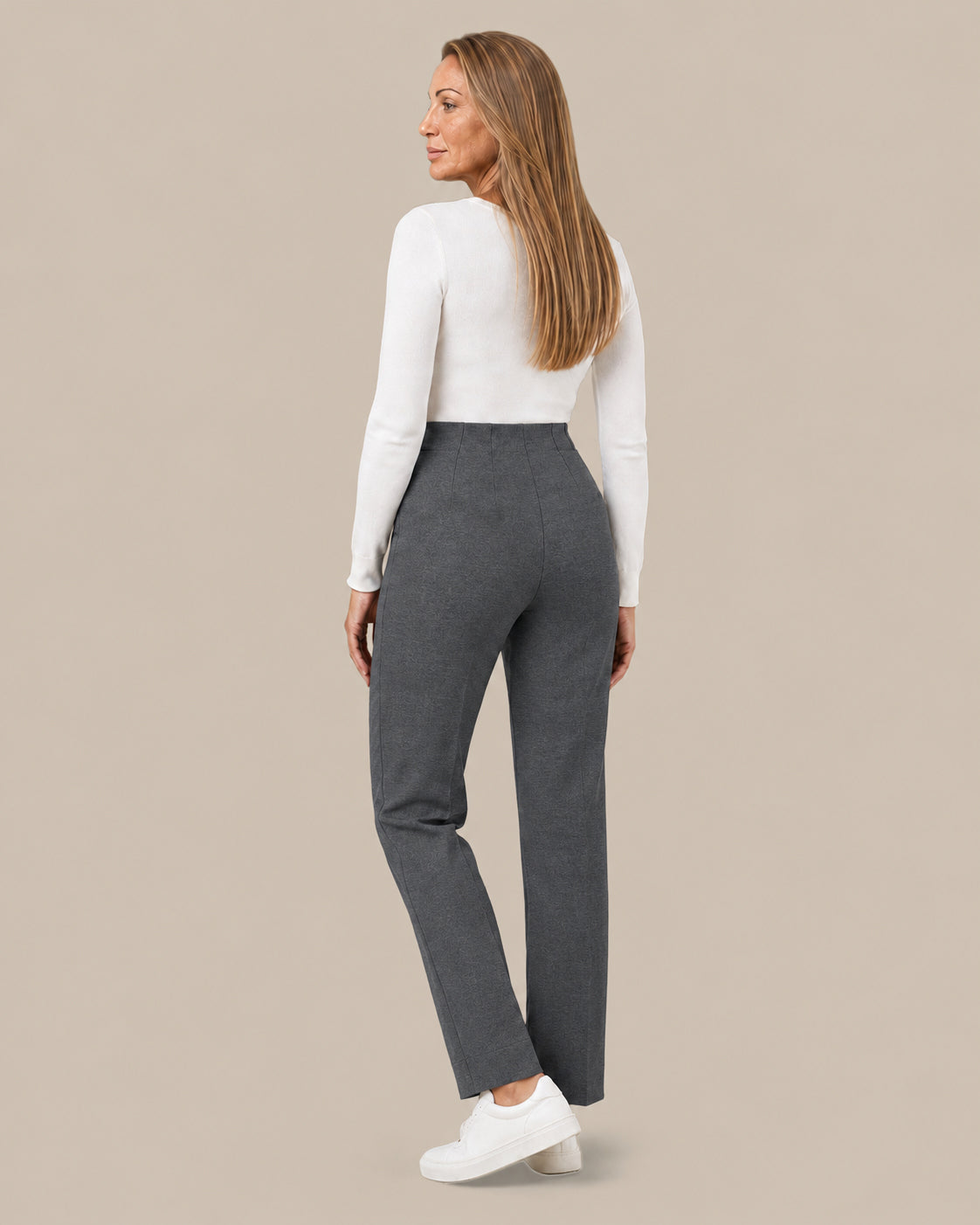 Ragno Abbigliamento Pantaloni straight in tessuto Compact 