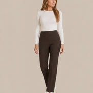 Ragno Abbigliamento Pantaloni straight in tessuto Compact 