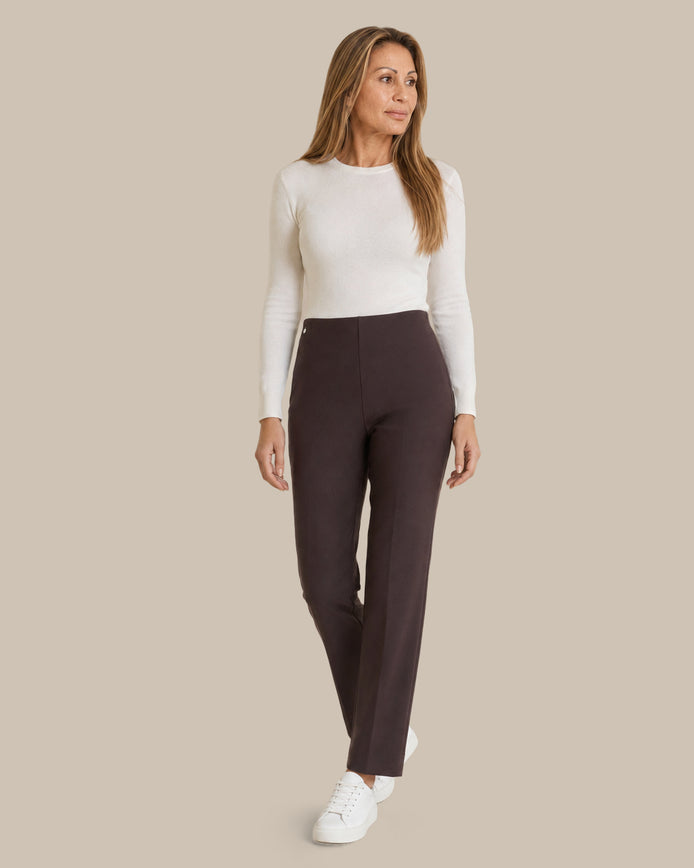 Ragno Abbigliamento Pantaloni straight in tessuto Compact 