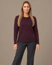 Maglia girocollo in Super Soft Ragno Fig