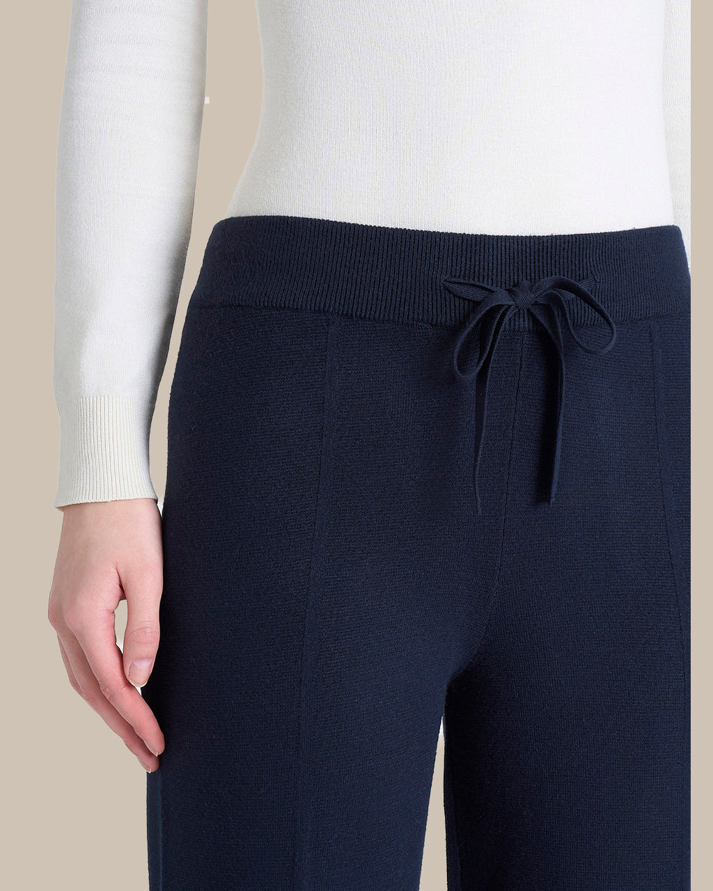 Ragno Abbigliamento Pantalone ampio in maglia Finezza 12 
