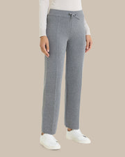 Pantalone ampio in maglia Finezza 12 Ragno Ferro mel
