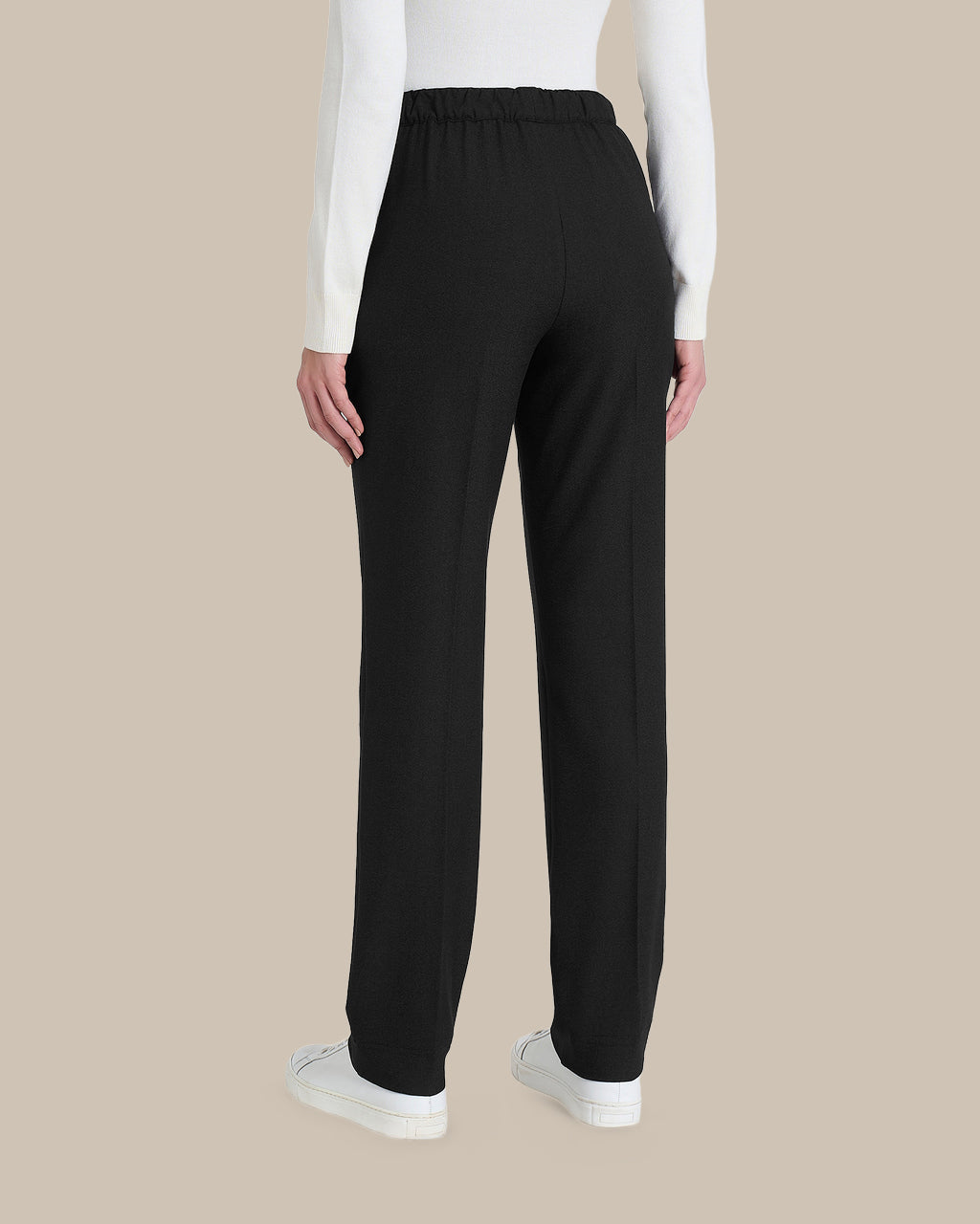 Ragno Abbigliamento Pantaloni dritti con tasche in Flannel Twill 
