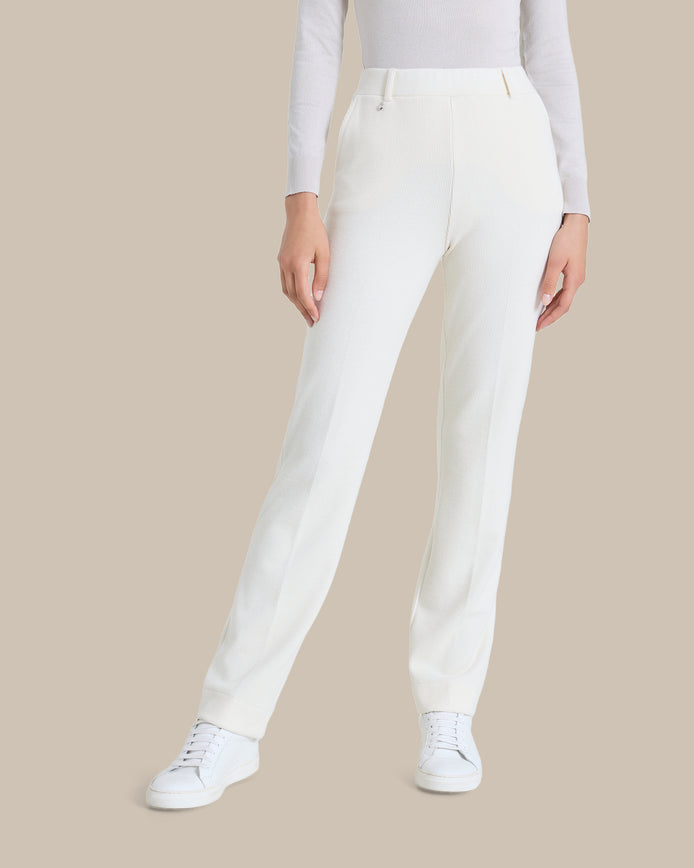 Ragno Abbigliamento Pantalone dritto con tasche in Velvet 