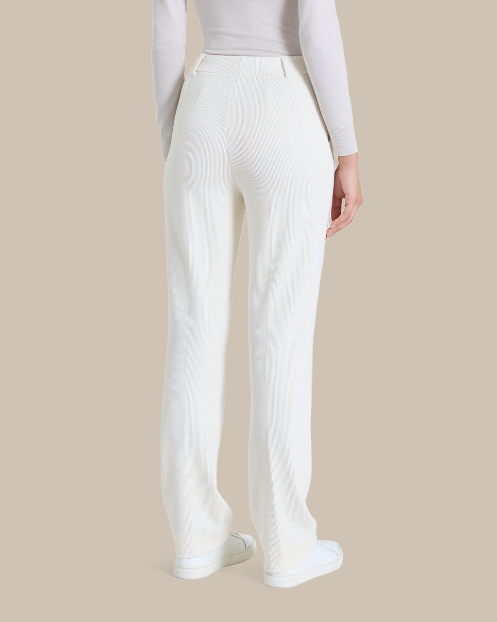 Ragno Abbigliamento Pantalone dritto con tasche in Velvet 