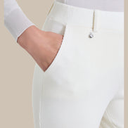 Ragno Abbigliamento Pantalone dritto con tasche in Velvet 