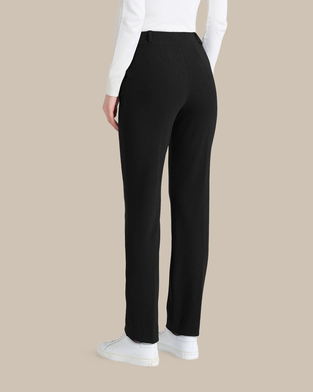 Ragno Abbigliamento Pantalone dritto con tasche in Velvet 