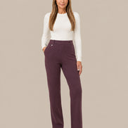 Ragno Abbigliamento Pantalone dritto con tasche in Velvet 