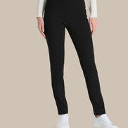 Ragno Abbigliamento Pantalone cigarette in maglia con spacchi 