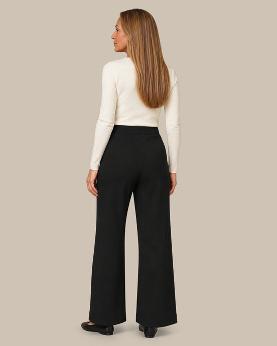 Ragno Abbigliamento Pantalone wide con tasche 