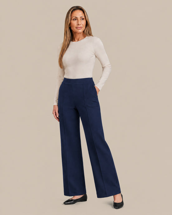 Ragno Abbigliamento Pantalone wide con tasche 