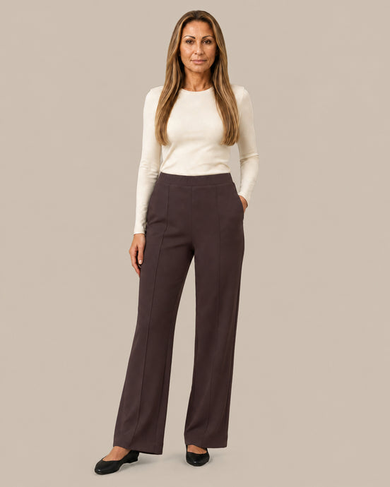 Ragno Abbigliamento Pantalone wide con tasche 