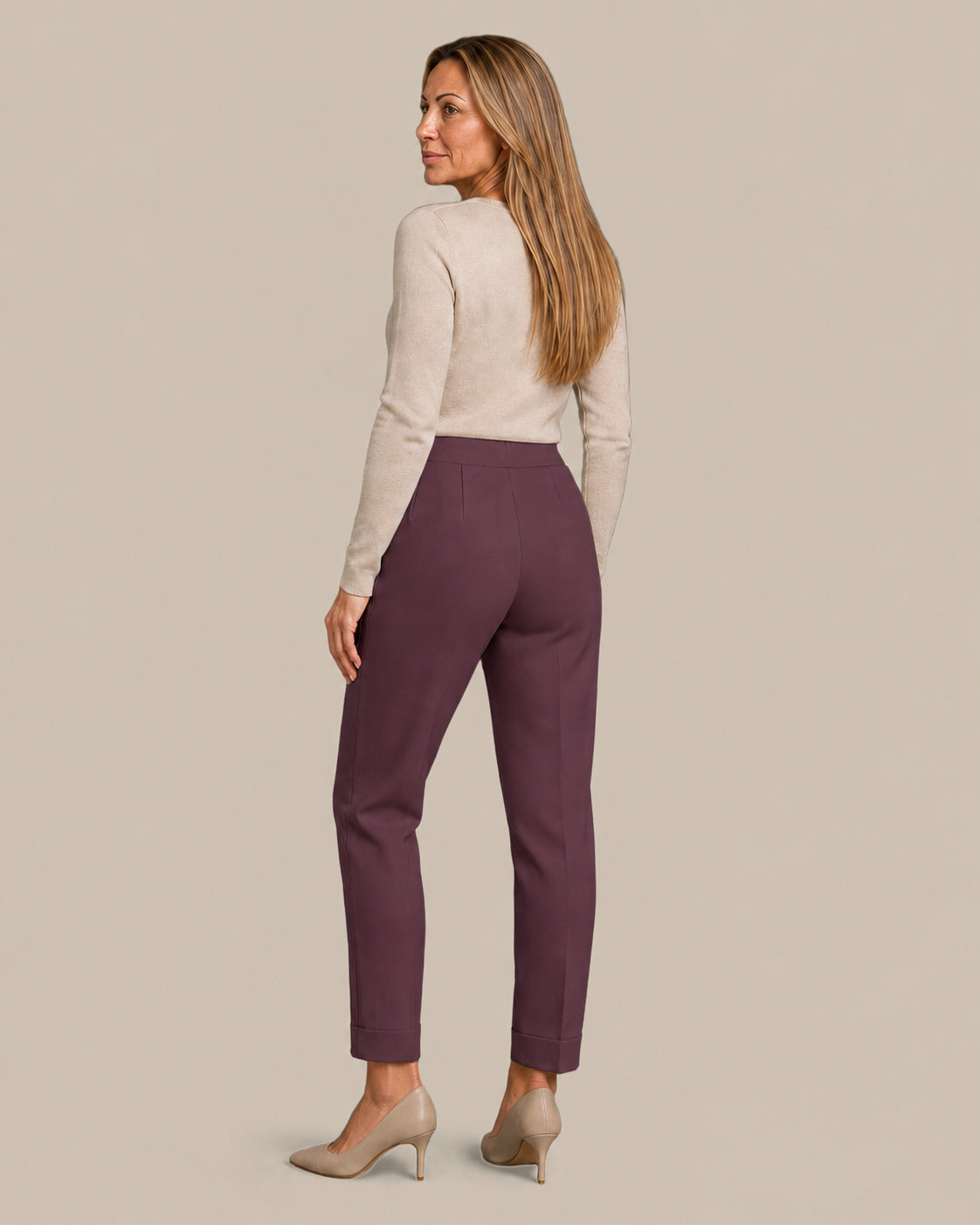 Ragno Abbigliamento Pantalone cigarette con tasche 