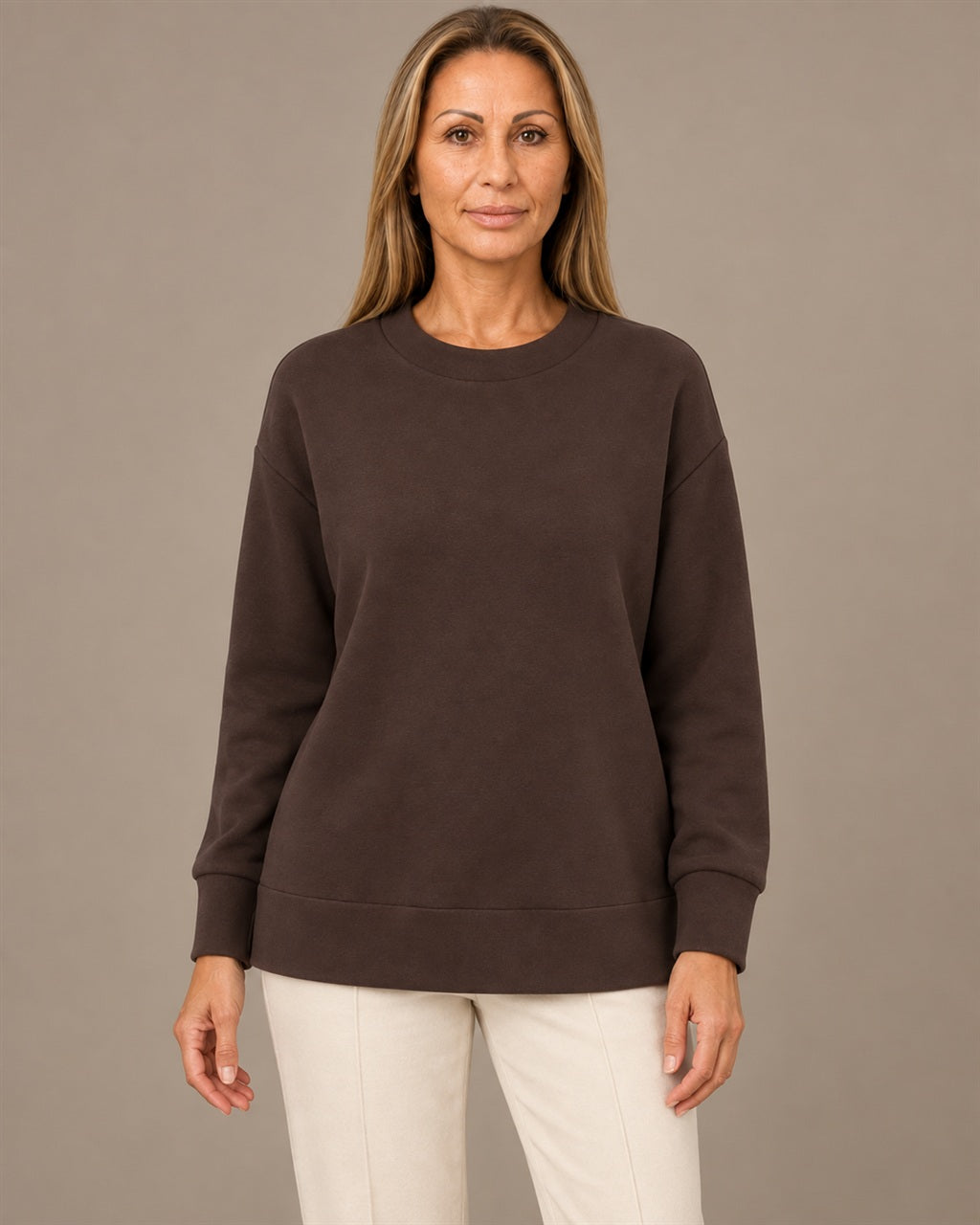 Ragno Abbigliamento Maglia girocollo dalla linea morbida 