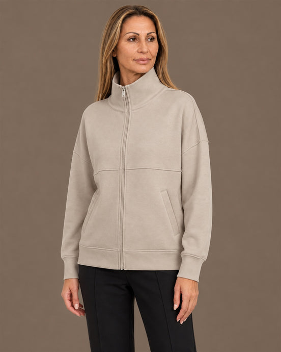 Ragno Abbigliamento Giacca con zip e collo alto 