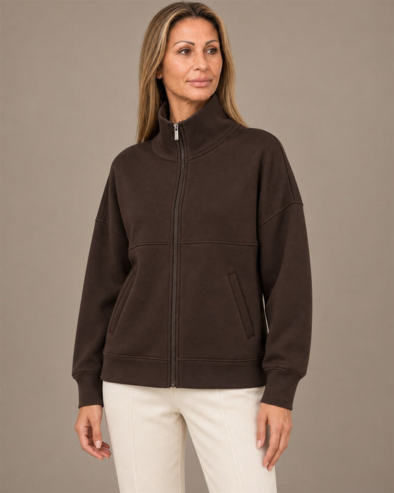 Ragno Abbigliamento Giacca con zip e collo alto 
