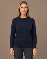 Maglia girocollo in NaturalSoft Ragno Bleu