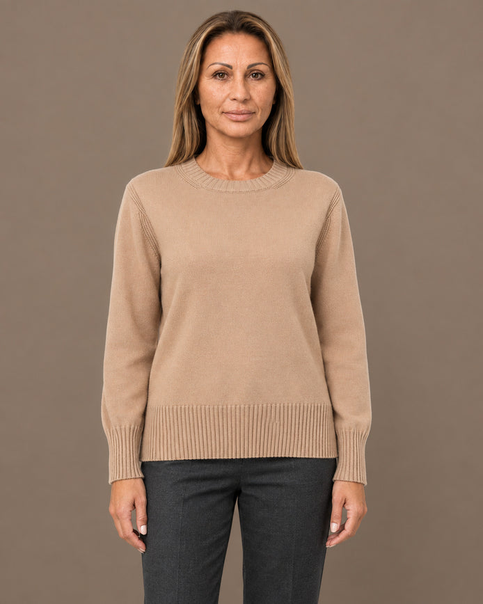 Ragno Abbigliamento Maglia girocollo in NaturalSoft 