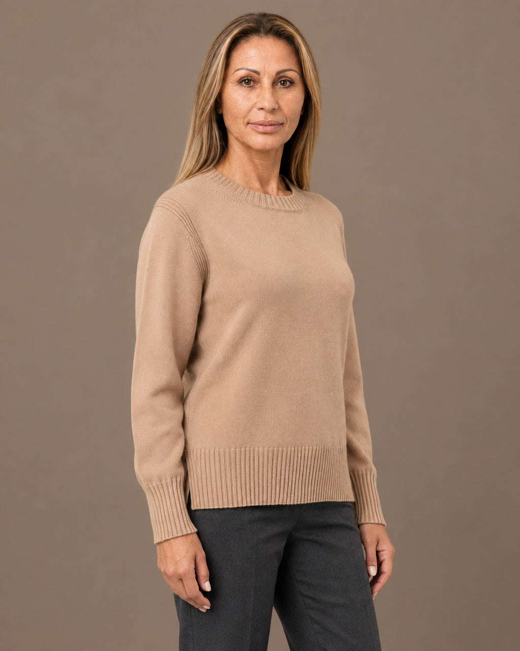 Ragno Abbigliamento Maglia girocollo in NaturalSoft 