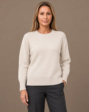 Maglia girocollo in NaturalSoft Ragno Champighon