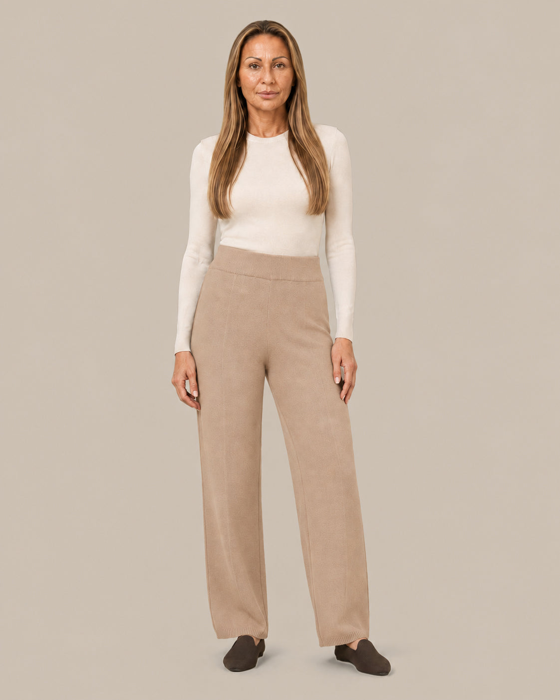 Ragno Abbigliamento Pantalone ampio in maglia 