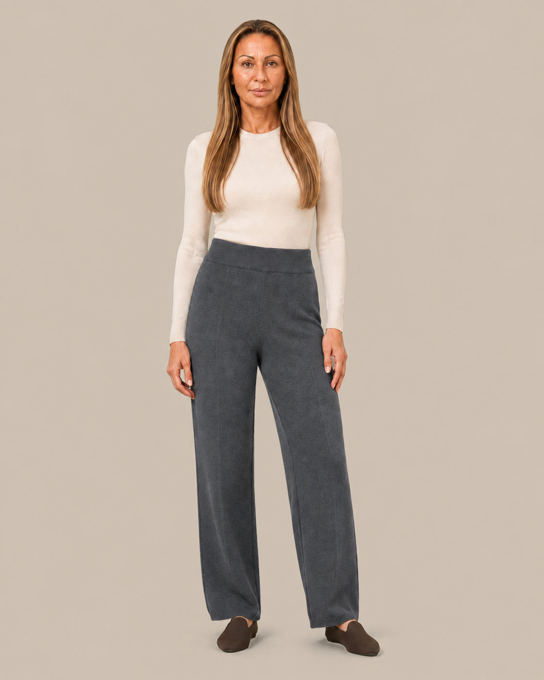 Ragno Abbigliamento Pantalone ampio in maglia 