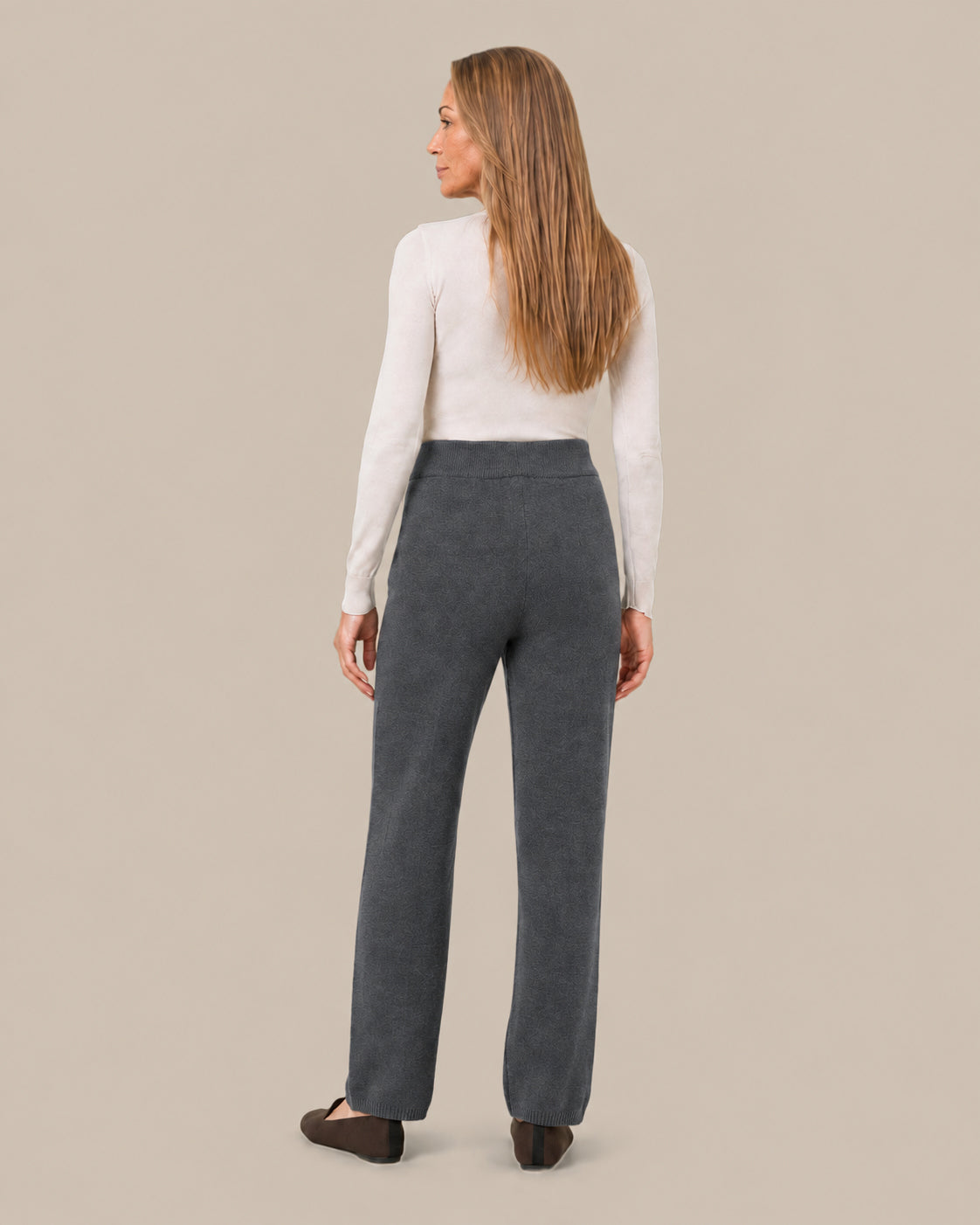 Ragno Abbigliamento Pantalone ampio in maglia 