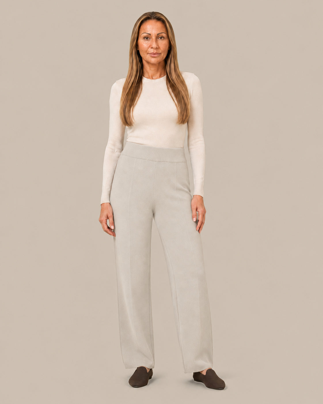 Ragno Abbigliamento Pantalone ampio in maglia 