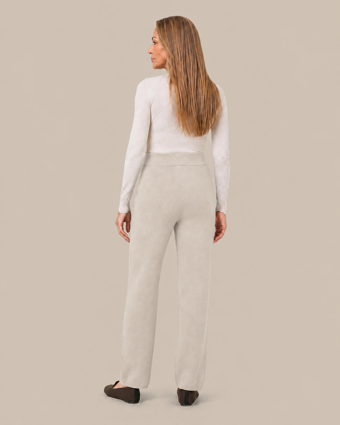 Ragno Abbigliamento Pantalone ampio in maglia 