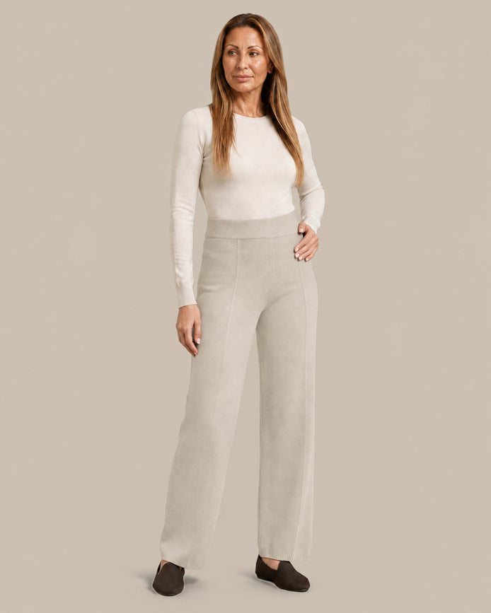 Ragno Abbigliamento Pantalone ampio in maglia 