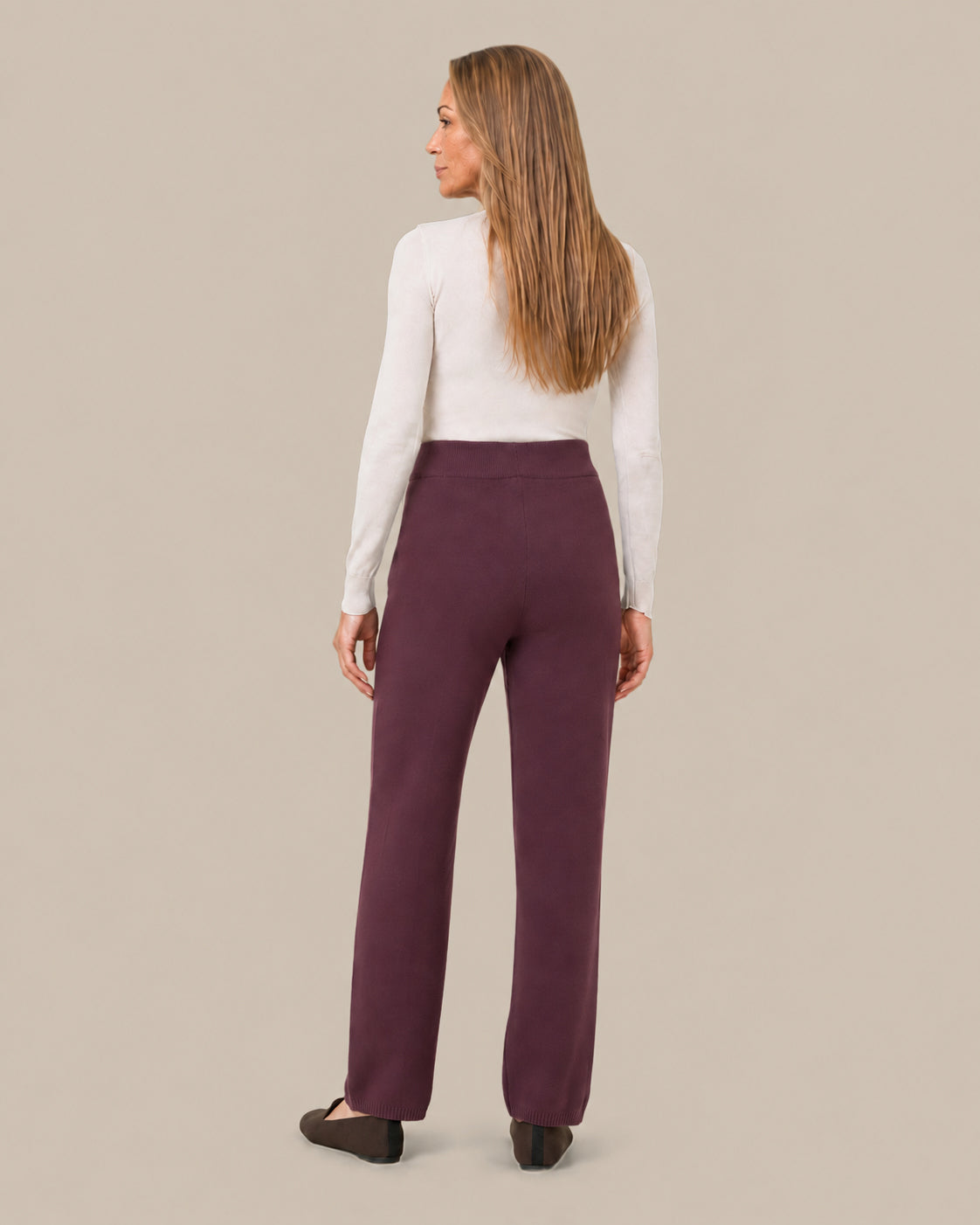 Ragno Abbigliamento Pantalone ampio in maglia 