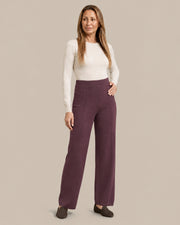 Pantalone ampio in maglia Ragno Huckleberry