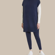 Ragno Abbigliamento Leggings in maglia a vita alta 