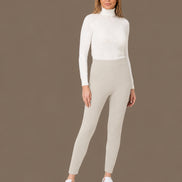 Ragno Abbigliamento Leggings in maglia a vita alta 