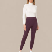 Ragno Abbigliamento Leggings in maglia a vita alta 