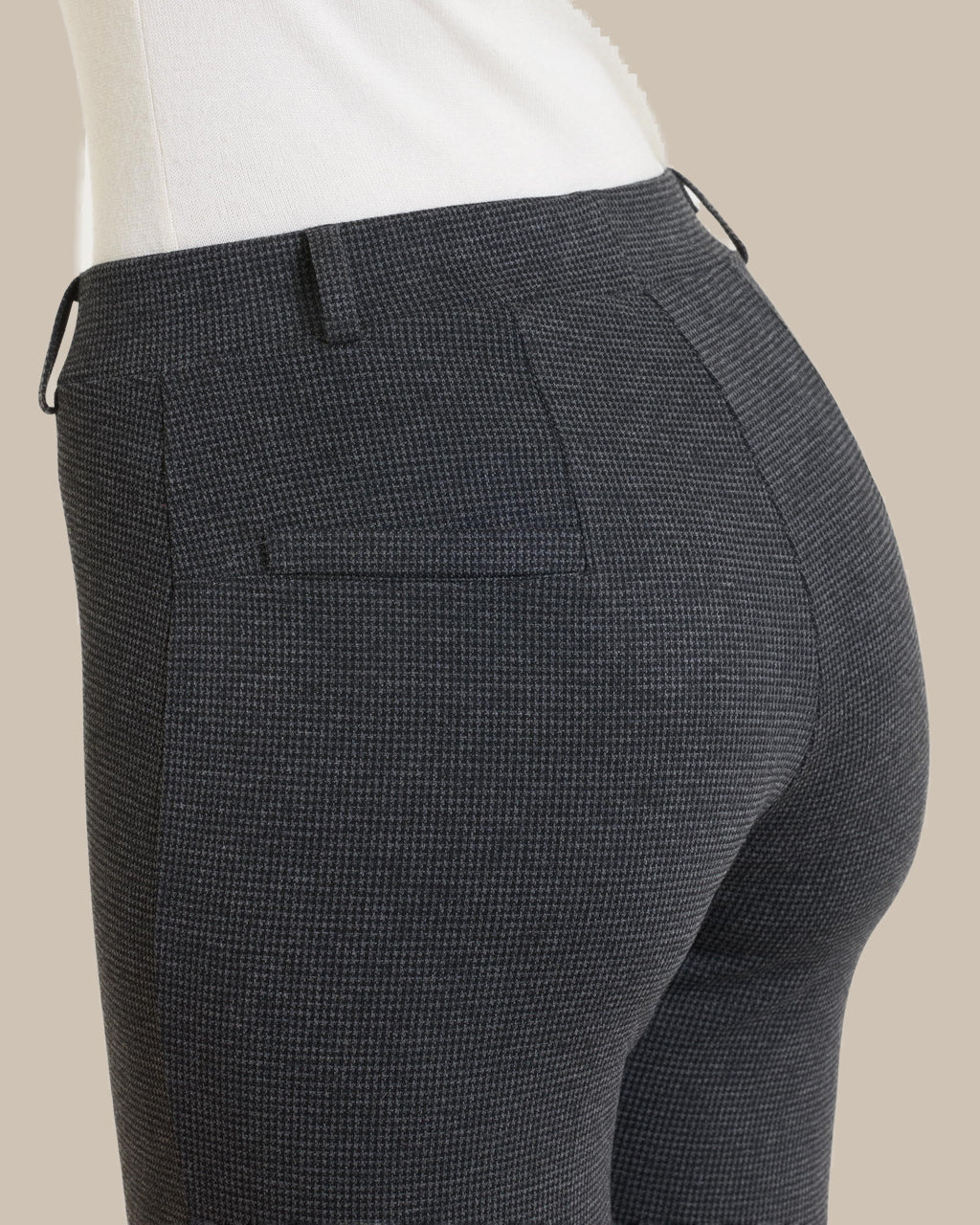 Ragno Abbigliamento Pantaloni cigarette pied-de-poule 