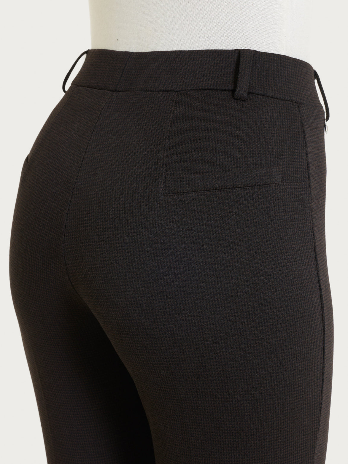 Ragno Abbigliamento Pantaloni cigarette pied-de-poule 