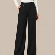 Ragno Abbigliamento Pantaloni palazzo gessati 