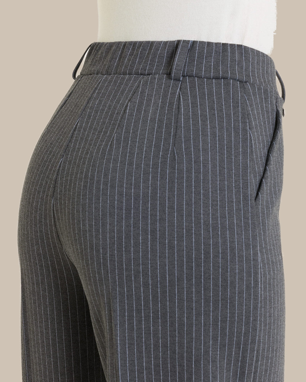 Ragno Abbigliamento Pantaloni palazzo gessati 