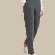 Ragno Abbigliamento Pantaloni straight gessati con tasche 