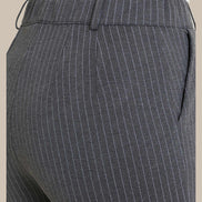 Ragno Abbigliamento Pantaloni straight gessati con tasche 