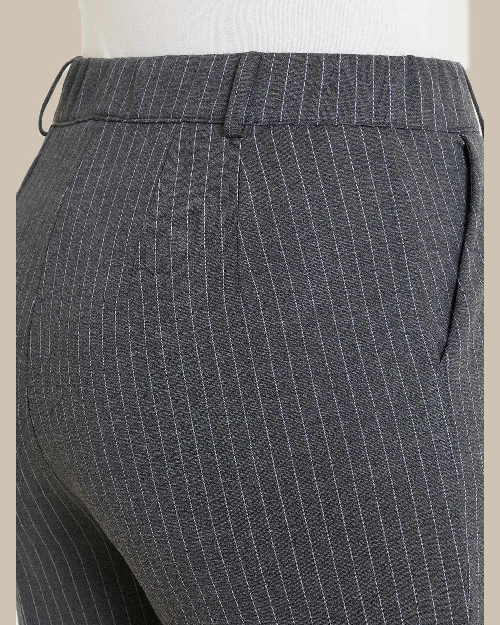 Ragno Abbigliamento Pantaloni straight gessati con tasche 